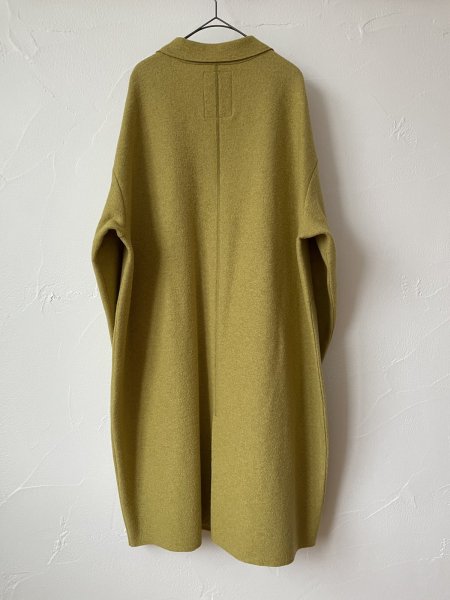 画像5: FABRIQUE en planete terre　圧縮ウールコート(マスタード) (5)