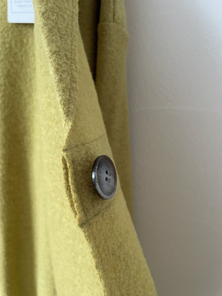 画像9: FABRIQUE en planete terre　圧縮ウールコート(マスタード) (9)