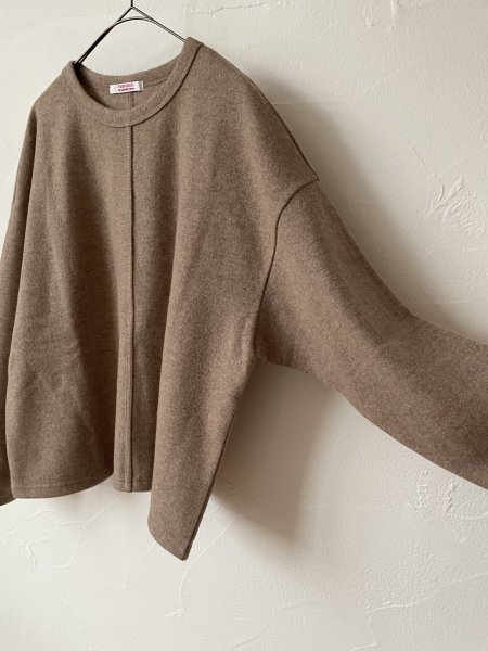 画像4: FABRIQUE en planete terre　ウールプルオーバー(ベージュ) (4)