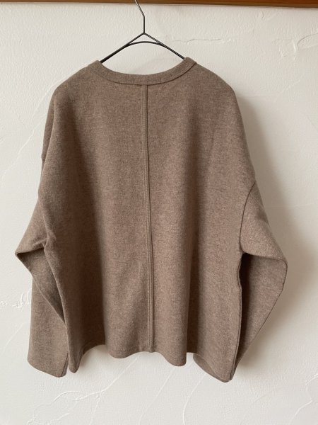 画像6: FABRIQUE en planete terre　ウールプルオーバー(ベージュ) (6)