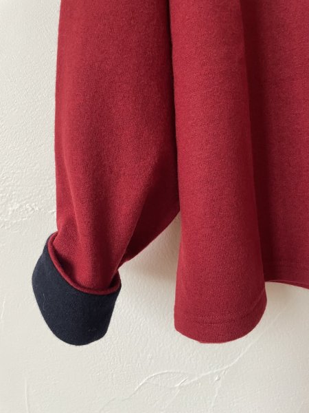 画像3: FABRIQUE en planete terre　ウールプルオーバー(ルイボス) (3)