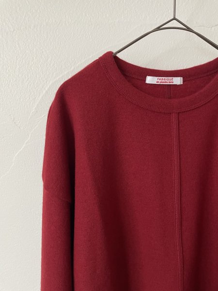 画像4: FABRIQUE en planete terre　ウールプルオーバー(ルイボス) (4)