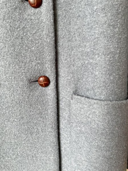 画像5: Vent d'ouest 　ダブルボタンウールコート(サックス) (5)