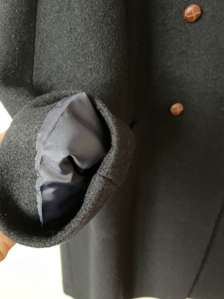 画像7: Vent d'ouest 　ダブルボタンウールコート(ネイビー) (7)