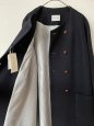 画像8: Vent d'ouest 　ダブルボタンウールコート(ネイビー) (8)