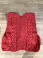 画像2: Porter des boutons　手編み2wayニットベスト (2)