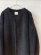 画像2: Honnete　Oversized No Collar JK（Black） (2)