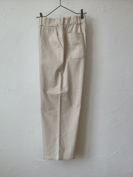 画像1: FABRIQUE en planete terre　color denim wide pants(エクリュ) (1)