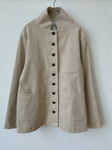 画像1: FABRIQUE en planete terre　corduroy jacket(エクリュ) (1)