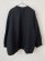 画像1: FABRIQUE en planete terre　French Linen oversize tops９分袖(ブラック) (1)