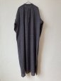 画像5: fog linen work 　コットン カルティック ワンピース ツリー ネイビー (5)