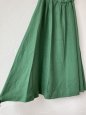画像1: FABRIQUE en planete terre　 gather linen sk(グリーン) (1)
