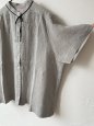画像3: FABRIQUE en planete terre　classic blouse short sleeve(グレー) (3)