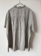 画像5: FABRIQUE en planete terre　classic blouse short sleeve(グレー) (5)