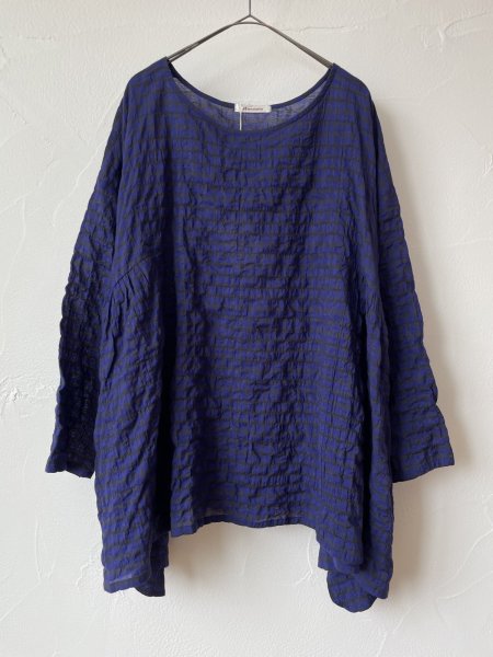 画像1: Honnete 　Side Gathered Shirts (1)