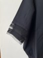 画像2: Porter des boutons　袖口CLUNY LACEレース　オーバルプルオーバー(ブラック） (2)