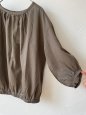 画像3: FABRIQUE en planete terre　 lawn ７分袖top (3)