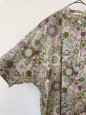 画像2: Parkes　LIBARTY　SmallSusanna　5分袖スタンドカラードルマンワンピース (2)