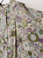 画像3: Parkes　LIBARTY　SmallSusanna　5分袖スタンドカラードルマンワンピース (3)