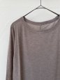 画像3: ALWEL 　Sheer Rib Top(mocca) (3)