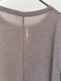 画像6: ALWEL 　Sheer Rib Top(mocca) (6)