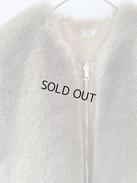 画像3: ALWEL 　Reversible Sleeveless Jacket(カーキ) (3)