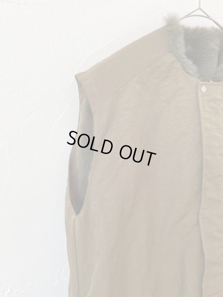 画像7: ALWEL 　Reversible Sleeveless Jacket(カーキ) (7)