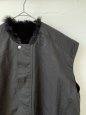 画像4: ALWEL 　Reversible Sleeveless Jacket(ブラック) (4)