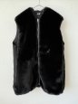 画像7: ALWEL 　Reversible Sleeveless Jacket(ブラック) (7)