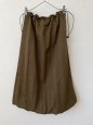 画像4: ALWEL 　Drawstring Skirt (カーキ) (4)