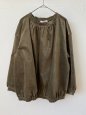 画像1: FABRIQUE en planete terre　organic gather tops (ブラス) (1)