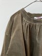 画像2: FABRIQUE en planete terre　organic gather tops (ブラス) (2)