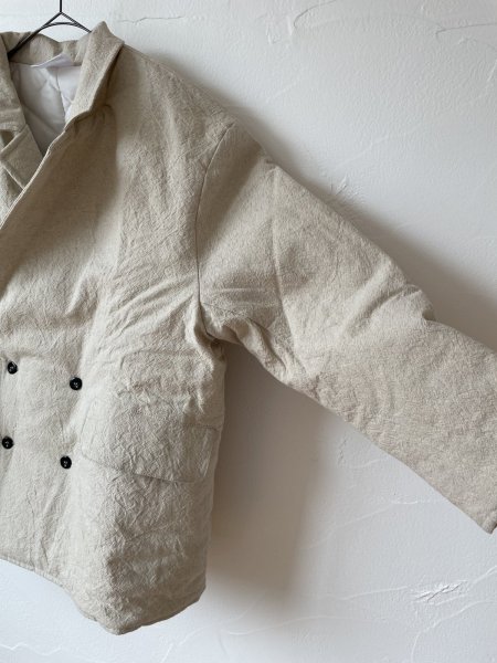 画像2: Yarmo Quilting W Breasted Work Jacket (2)