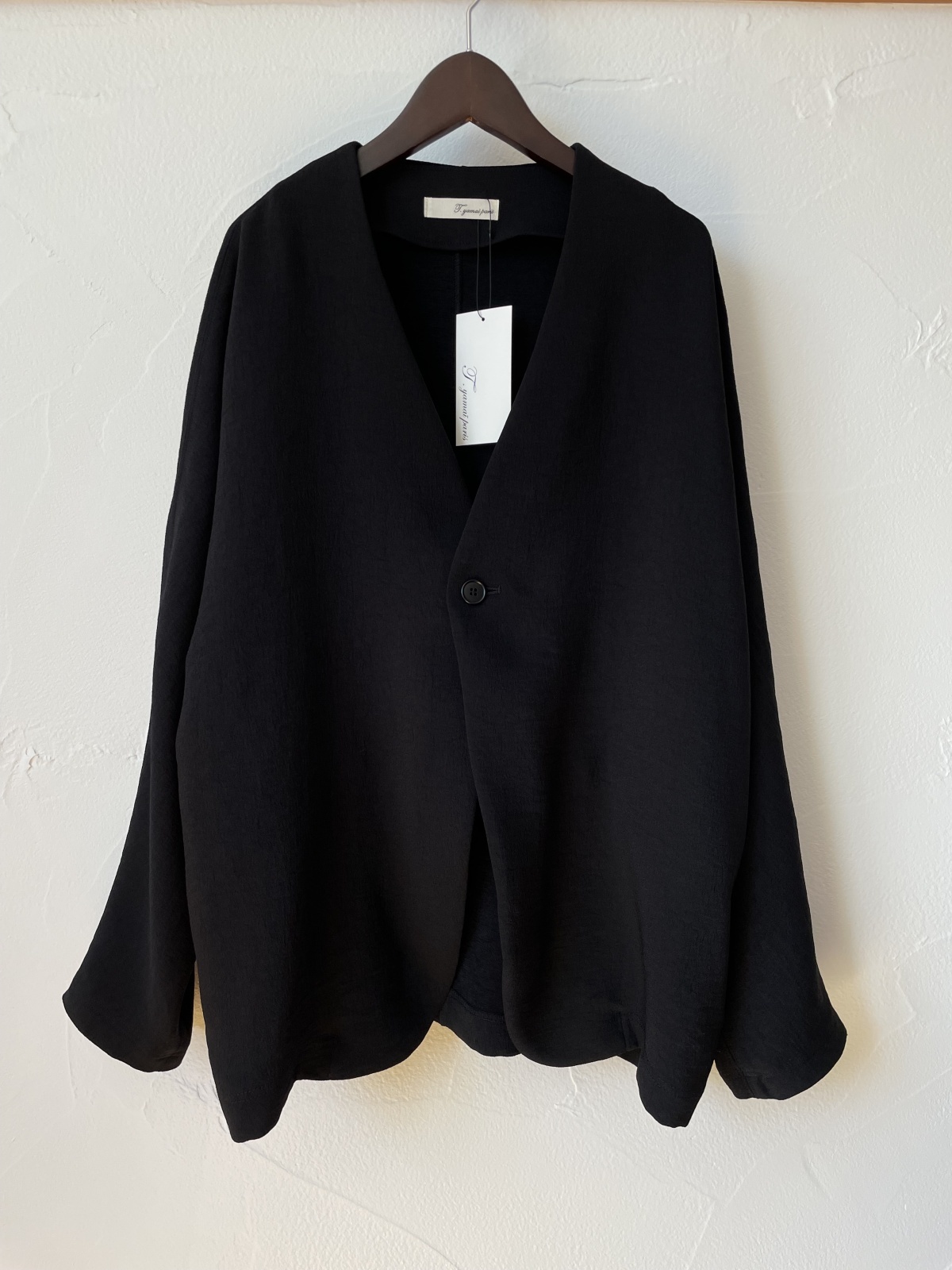 t.yamai paris Antique Georgetteドルマンジャケット